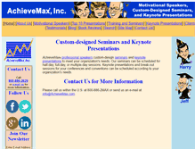 Tablet Screenshot of achievemax.com